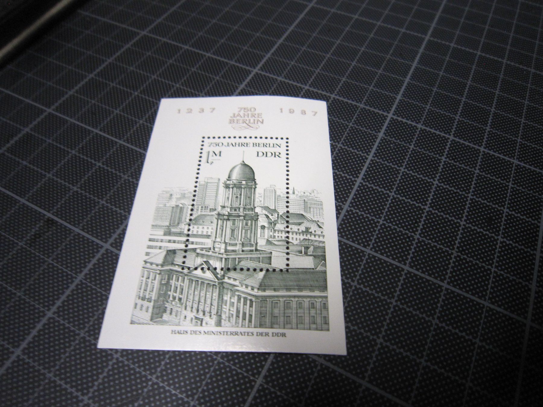 Alle Briefmarken: Schöner Block DDR – Gebraucht aus Giubiasco von sal_9j6w