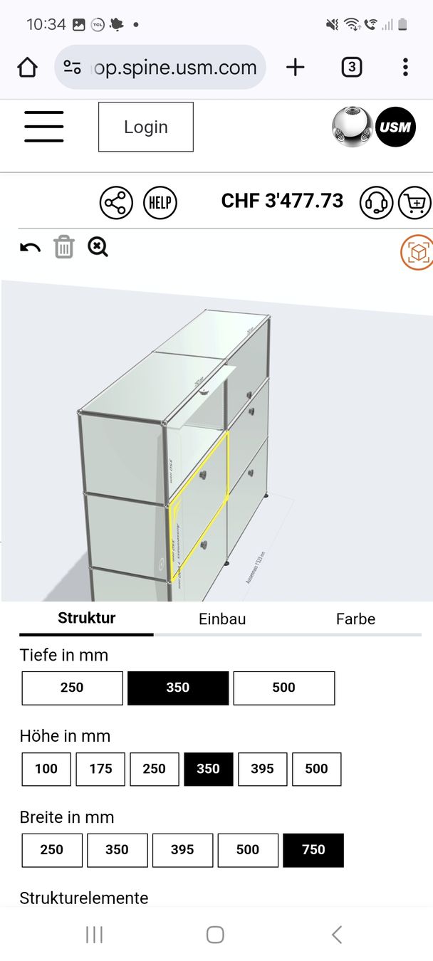Scaffali: USM Regal Lichtgrau Top Zustand Preis VB – Usato da Zürich venduto da LUXUS2020 5