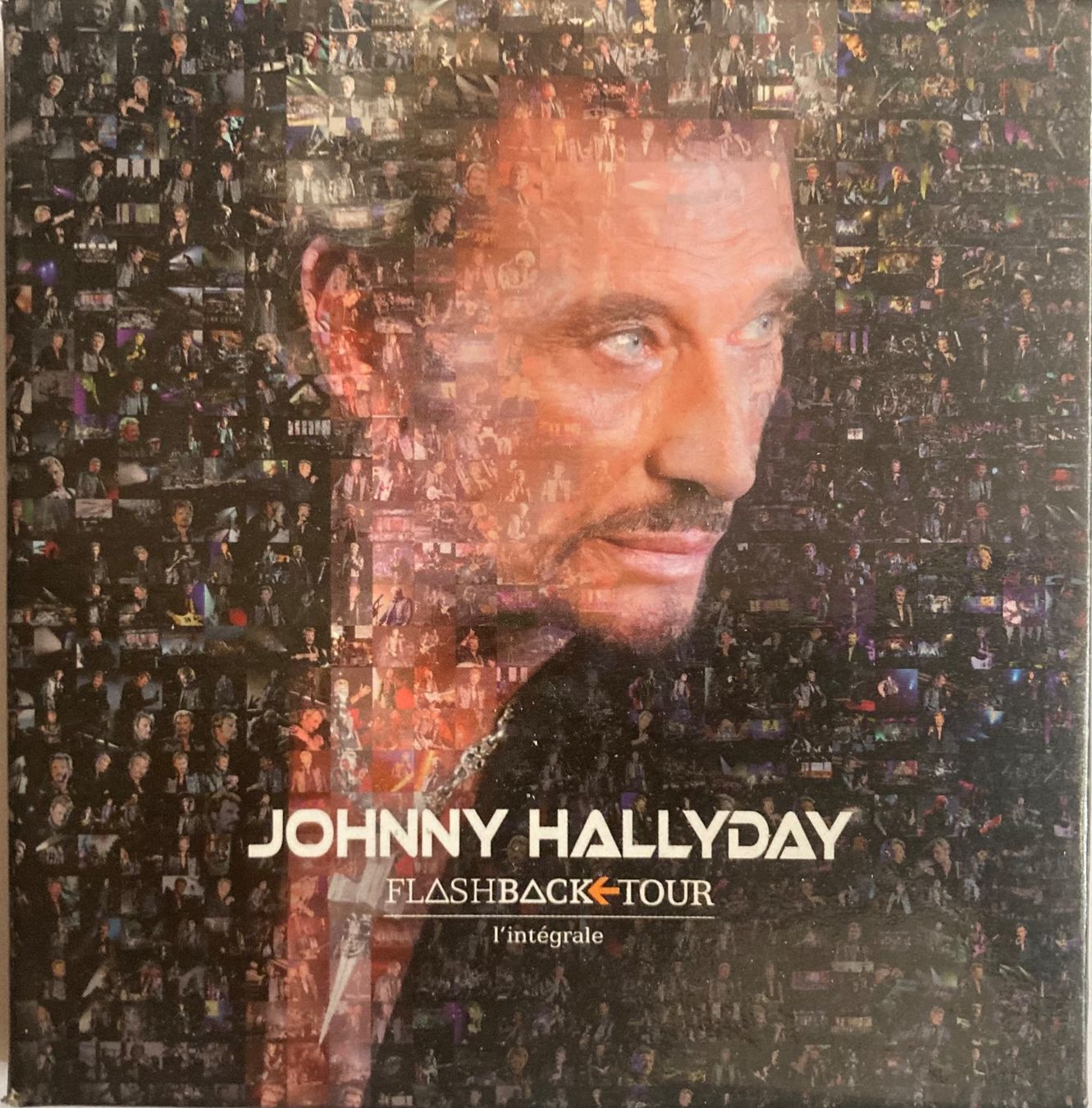 CD: JOHNNY HALLYDAY - FLASHBACK TOUR L'INTÉGRALE – Usato da Poliez-Pittet venduto da Newtown-Records