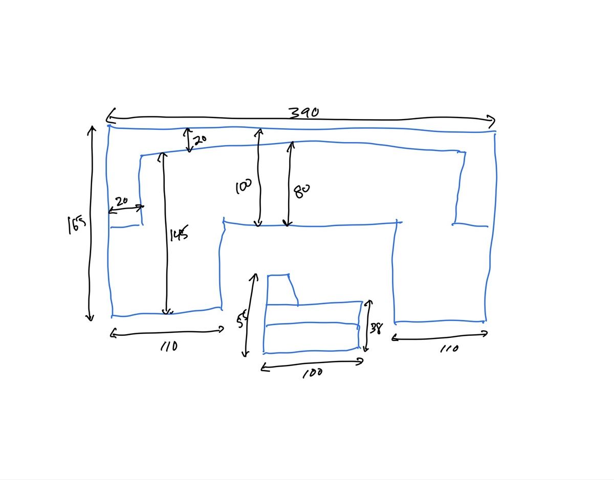 Sofas: Sectional Sofa – D'occasion à Luzern par meb_m6s8 6