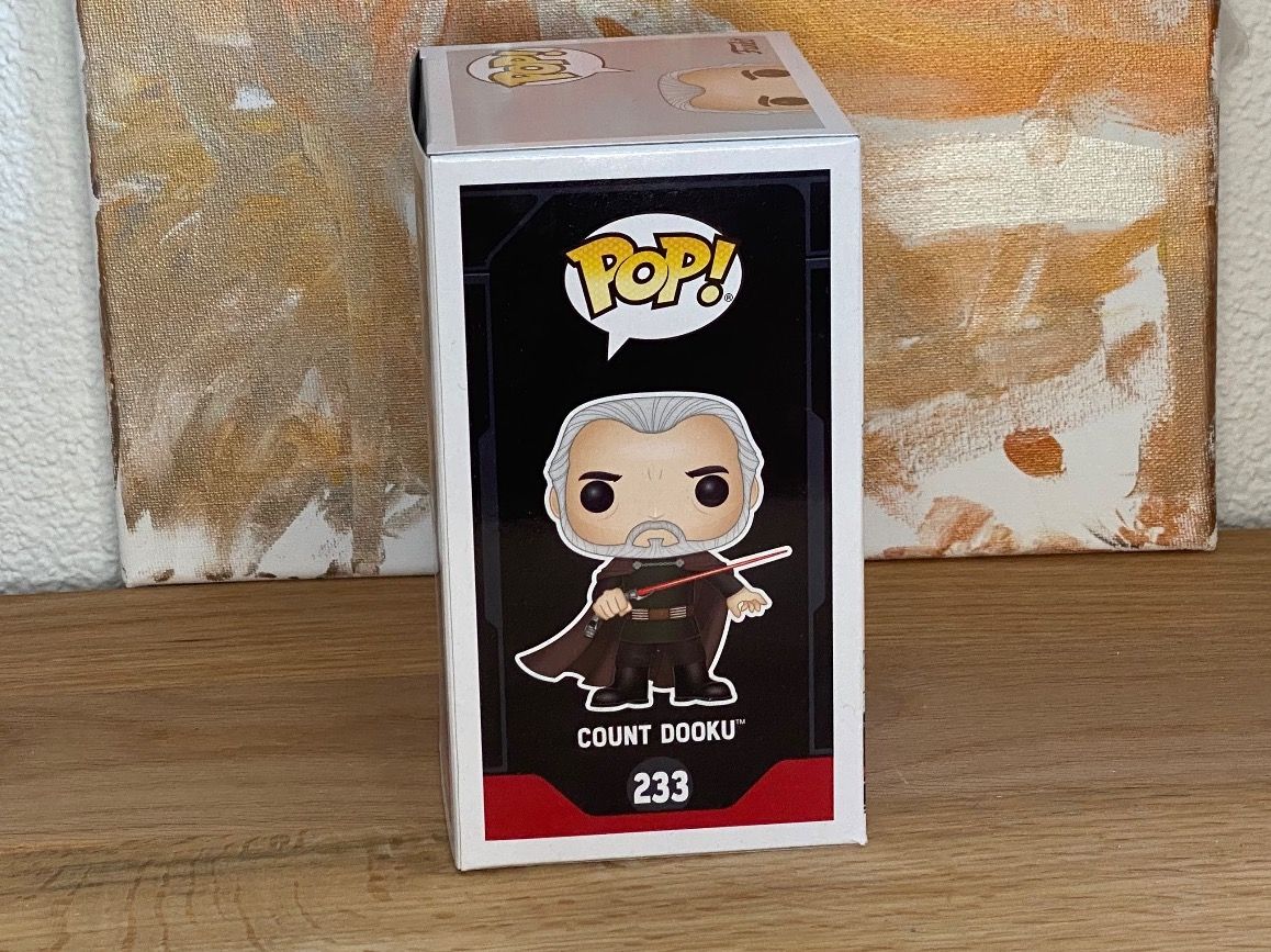 Funko Statuette: Funko Pop - Star Wars - Count Dooku #233 – Nuovo e nell'imballaggio originale da Oensingen venduto da CSCollectors 3
