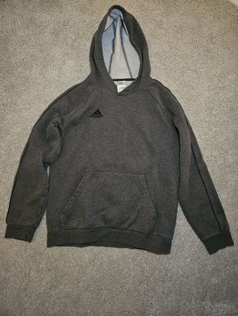 Adidas Hoodie, Gr. 176 Kinder, Grau, Top Zustand