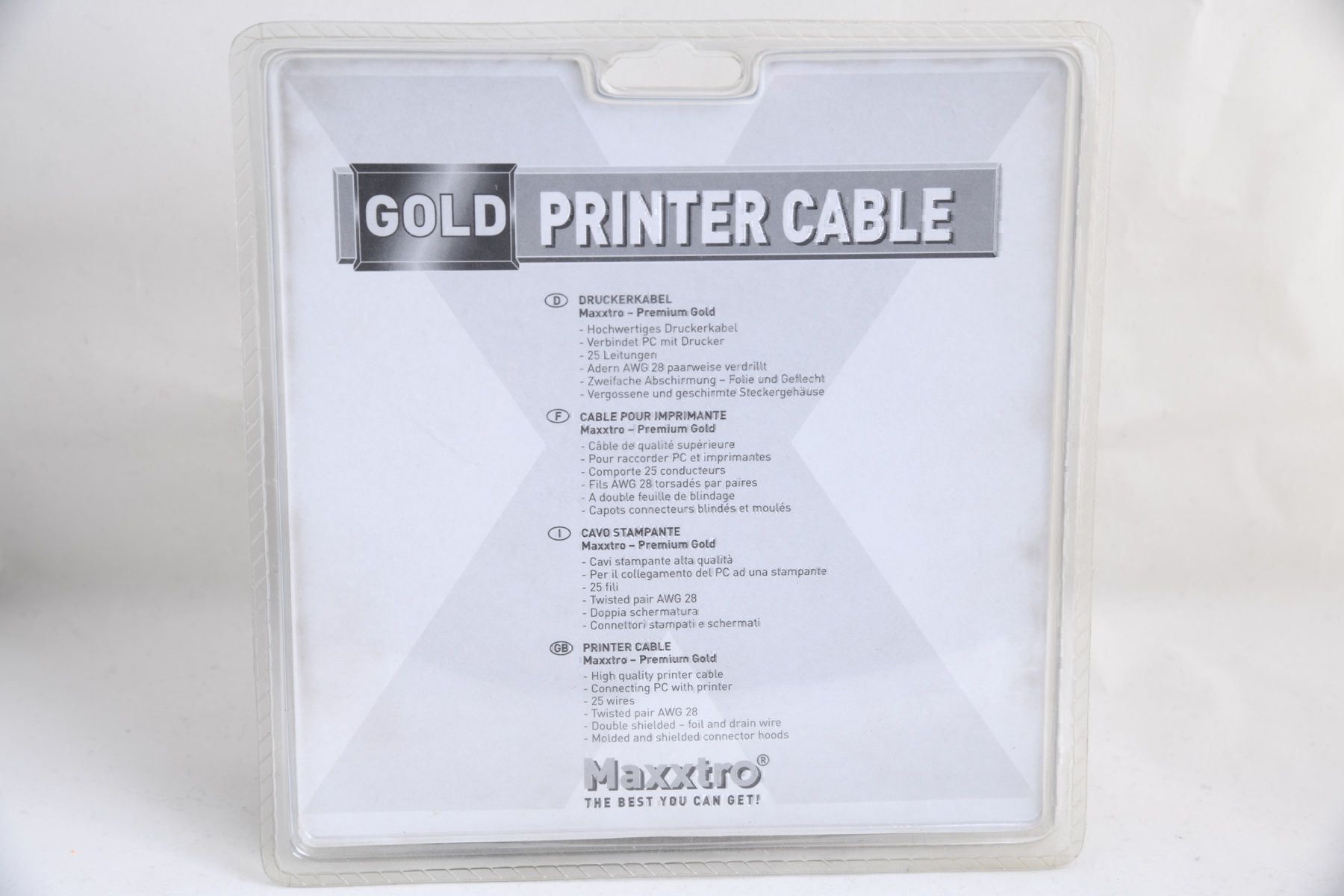 Câbles: Printer Cable 1.8M – D'occasion à Bellinzona par CarpiFotoSA 1