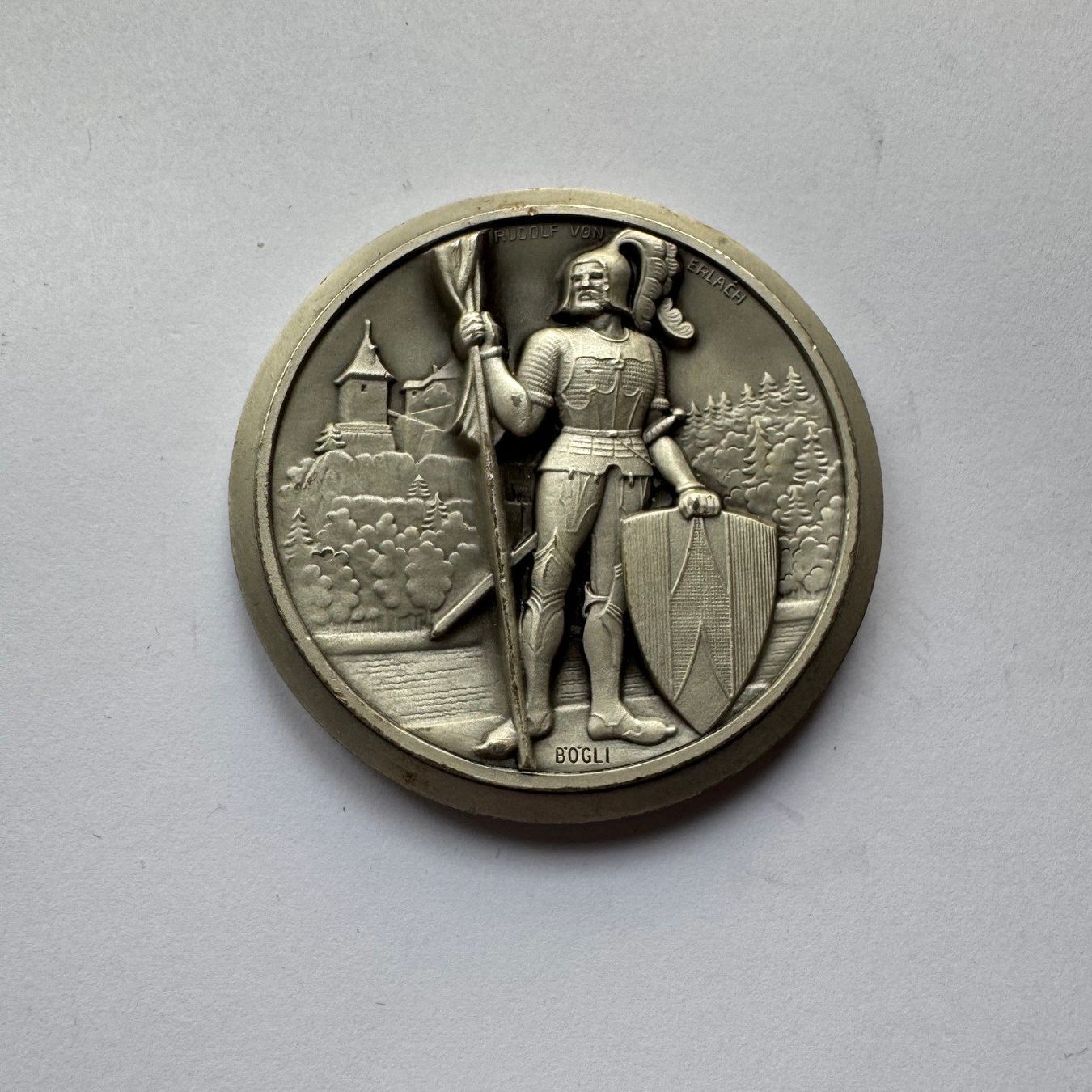 Medaillen: Schützenmedaille Bern unz 50 mm – Neu (gemäss Beschreibung) aus Unterbäch VS von Wallis3944
