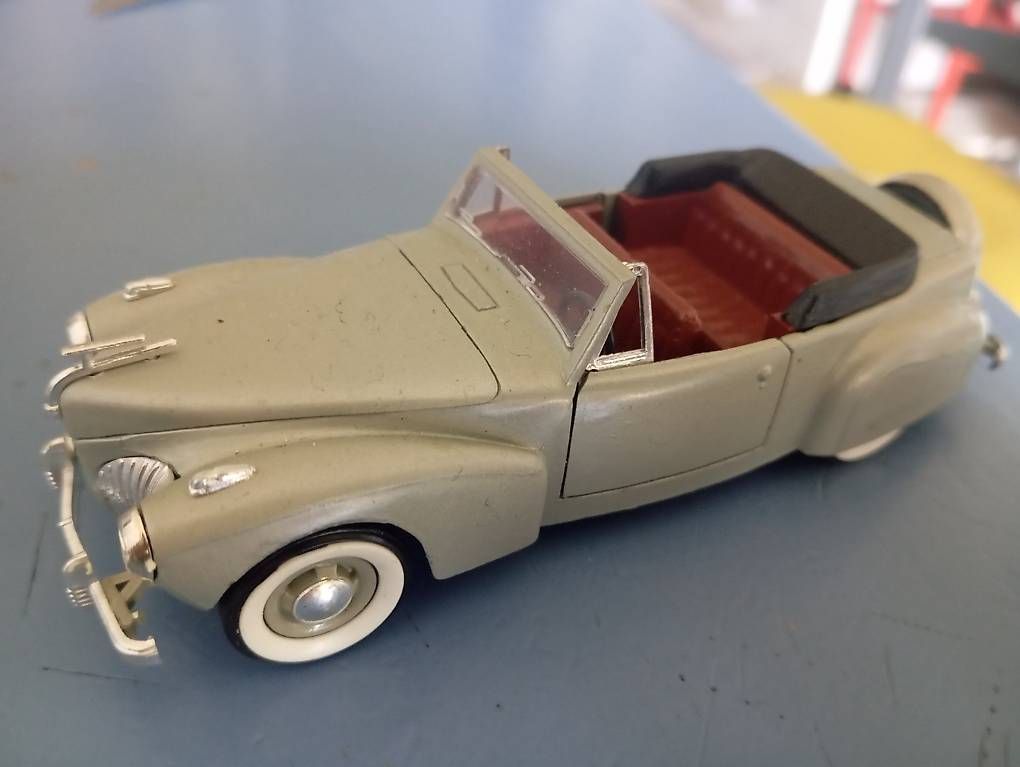 Rio Modellautos: Oldtimer Modellauto RIO 1:43 Cabrio beige – Gebraucht aus Basel von Petergunn