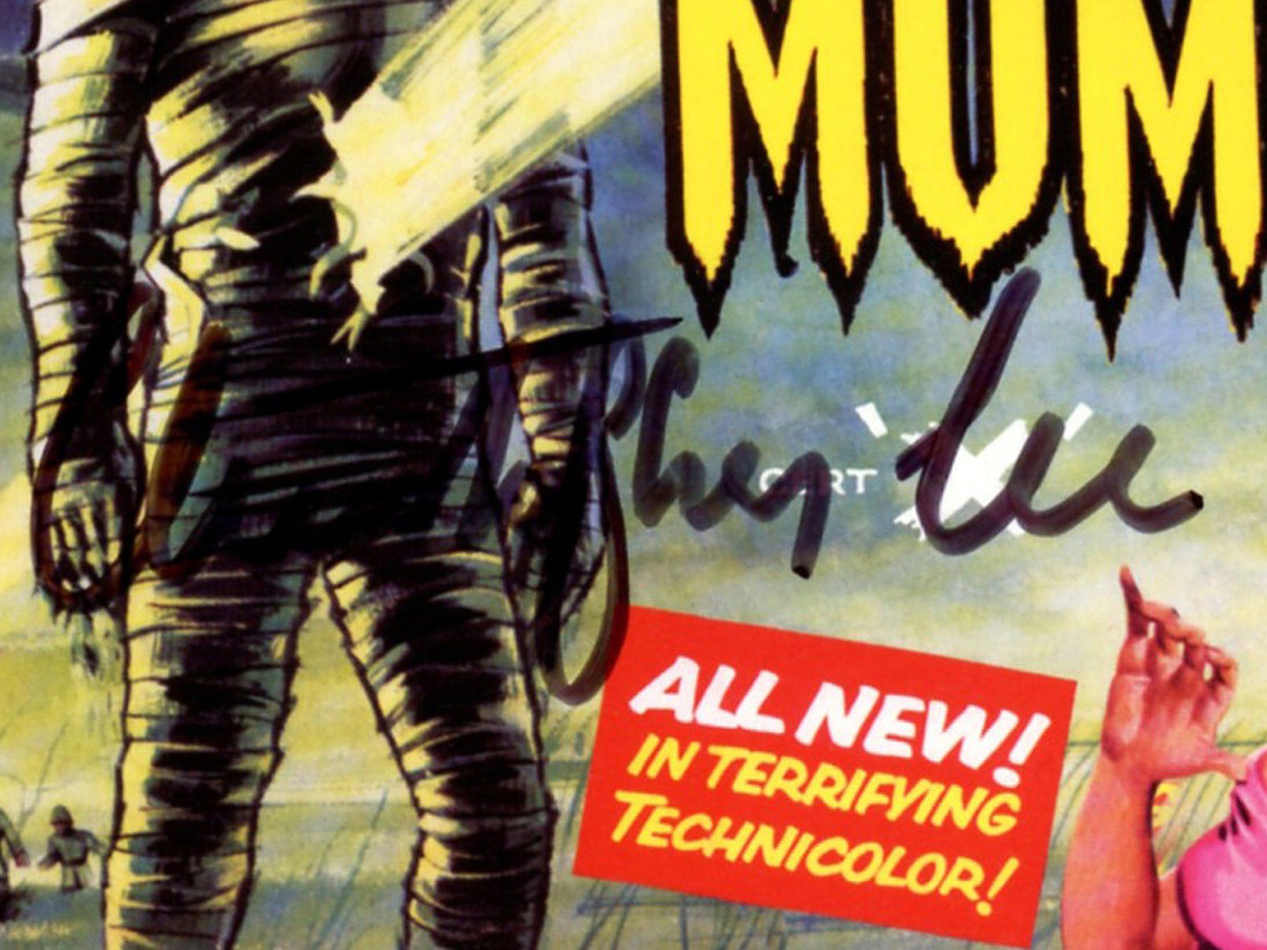 Autografi: CHRISTOPHER LEE Original Autogramm The Mummy Dracula – Usato da Blauen venduto da wosonst 1