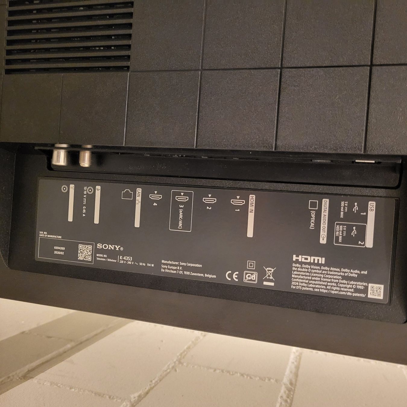 Sony Fernseher: TV – Neu (gemäss Beschreibung) aus Olten von wald8 3