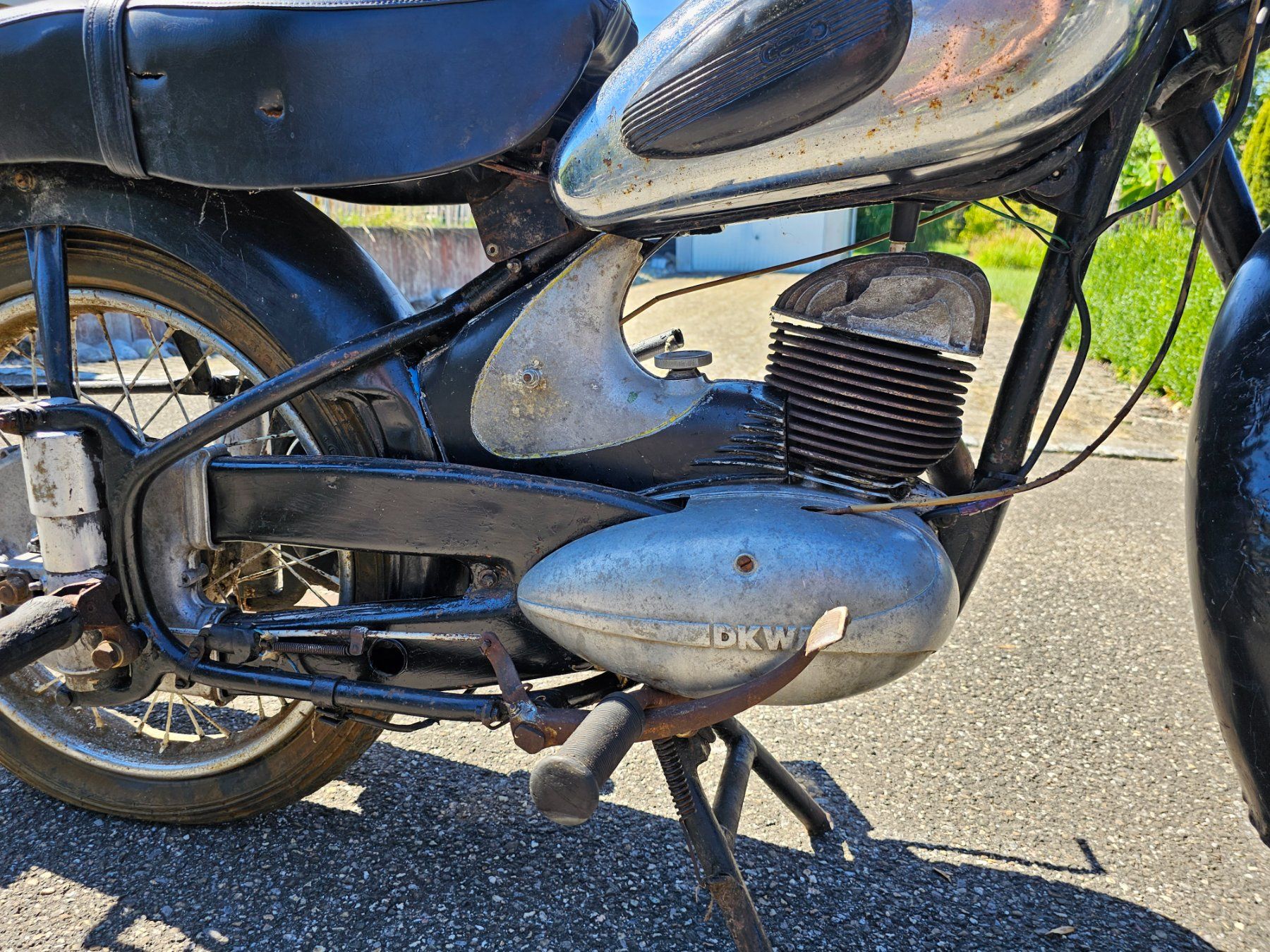 Strada: Dkw RT175 Bj1954 Scheunenfund – Usato da Wynau venduto da Bastel87 7