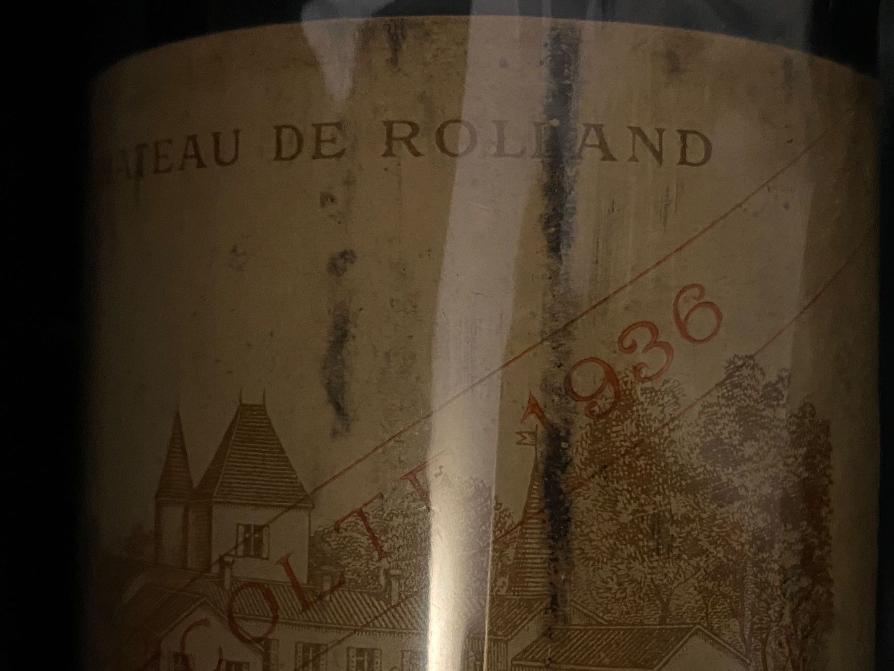Vino: 1 Flasche Chateau de Rolland 1936 - Barsac – Usato da Ibach venduto da Sonyy01 2