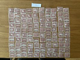 60Fr Ämter Frankaturware ungestempelt postfrisch Sammlung