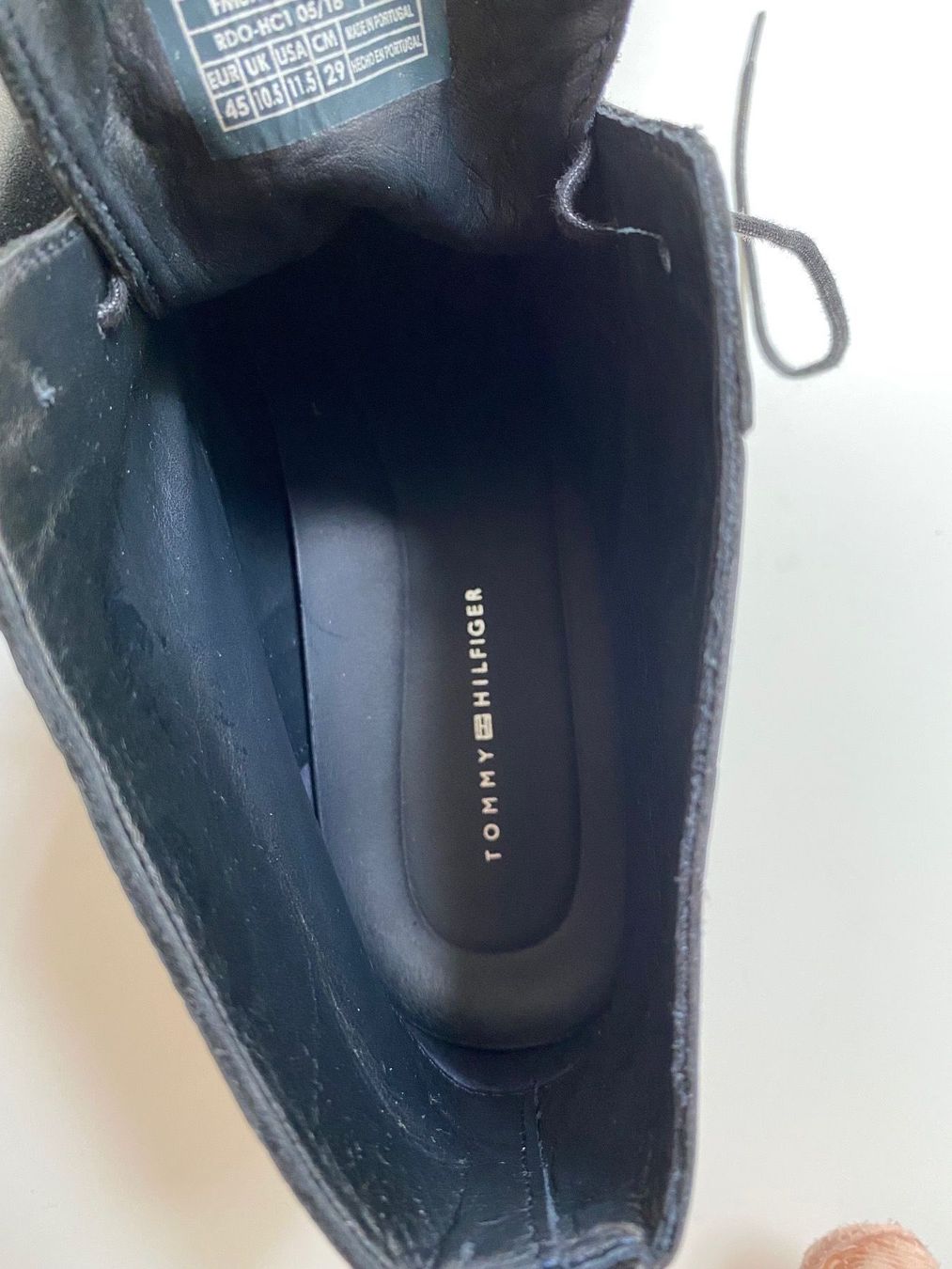 Tommy Hilfiger Scarpe da uomo: TOMMY HILFIGER FLEXIBLE DRESSY BOOT, 45 – Nuovo e nell'imballaggio originale da Luzern venduto da falena01 7