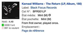 Kamaal Williams - The Return (LP, Album, 180)