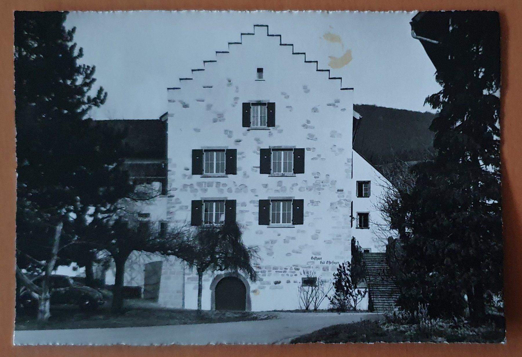 Ansichtskarten: Gasthaus Bad Osterfingen 1963 – Gebraucht aus Kreuzlingen von Rschweiz1