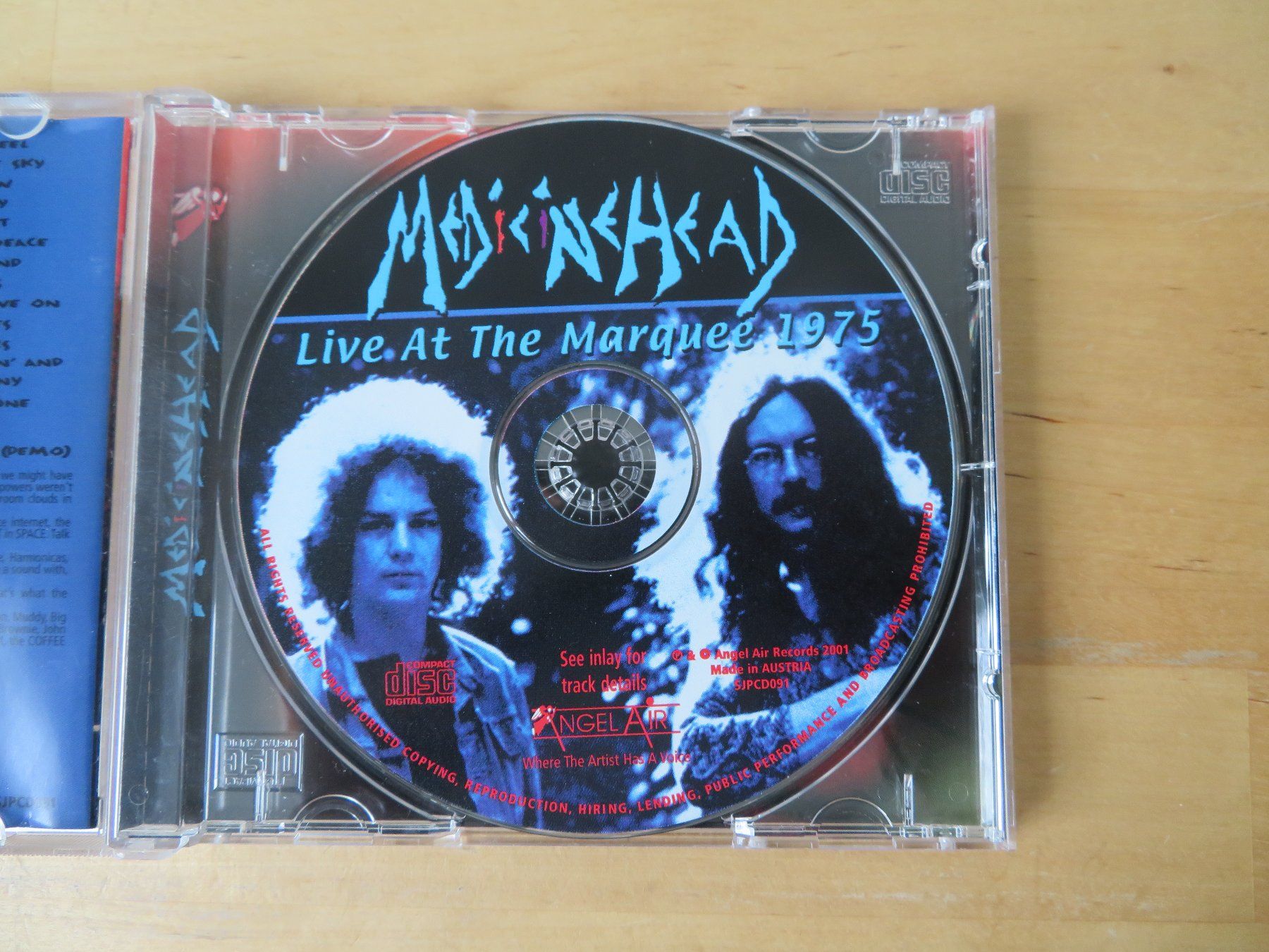 CD: MEDICINE HEAD "Live at the Marquee 1975" – Usato da zürich venduto da Goldimmund 3