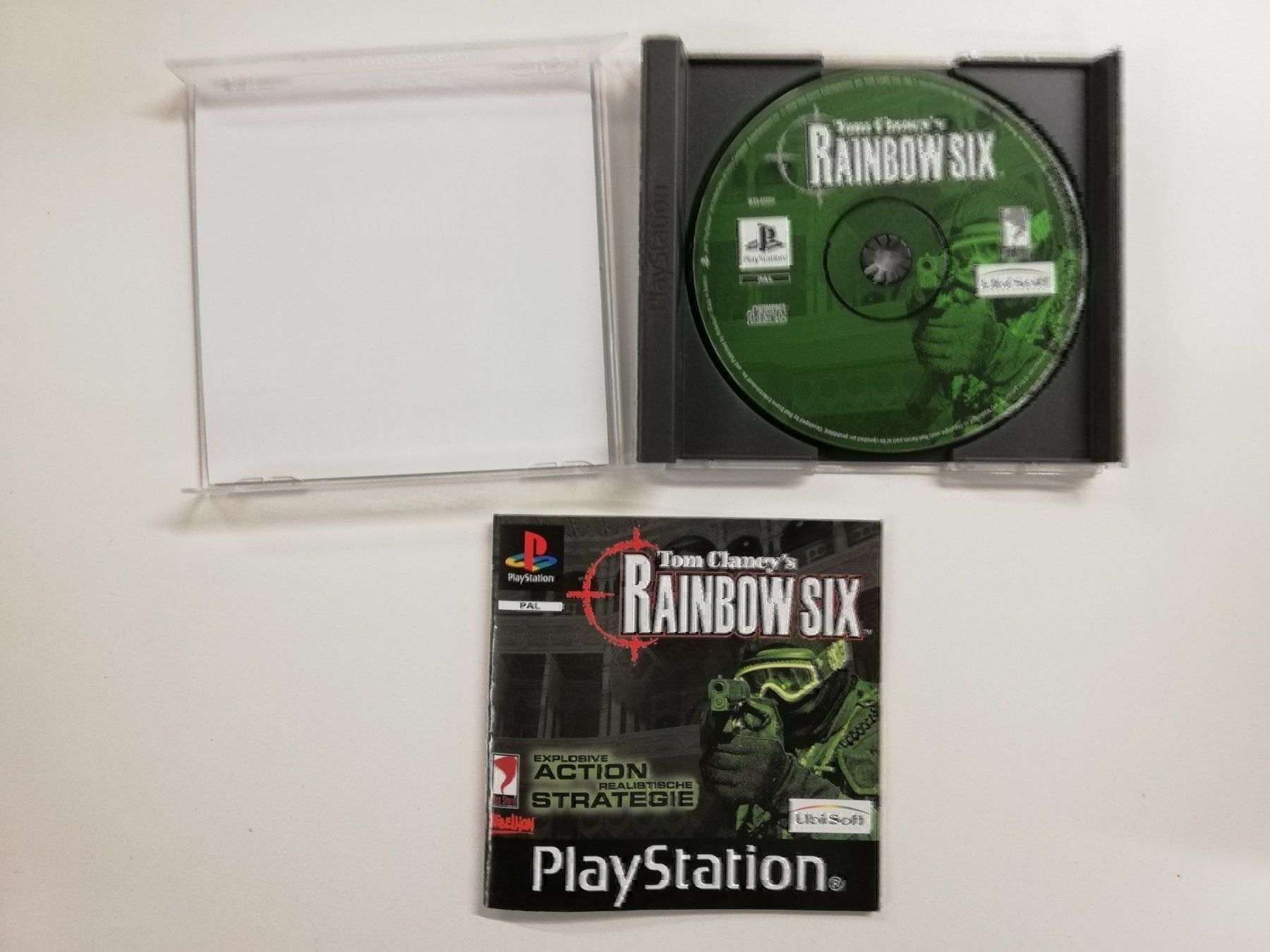 Sony Giochi: Tom Clancy's Rainbow Six / Sony PS1 PSX – Usato da St. Gallen venduto da zorro_dc 2