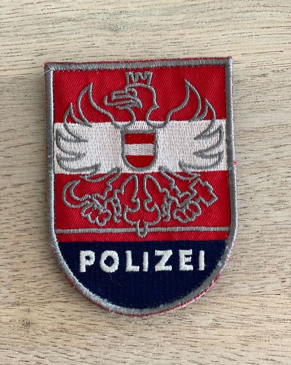 Copytec Patch Sektor Linz Polizei - Österreich Abzeichen 9x7cm Mit Klett