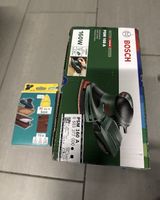 Multischleifer Bosch PSM 160 A mit Schleifpapier Set
