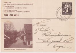 Y70) ) Postkarte LANDI 1939, sehe Scan