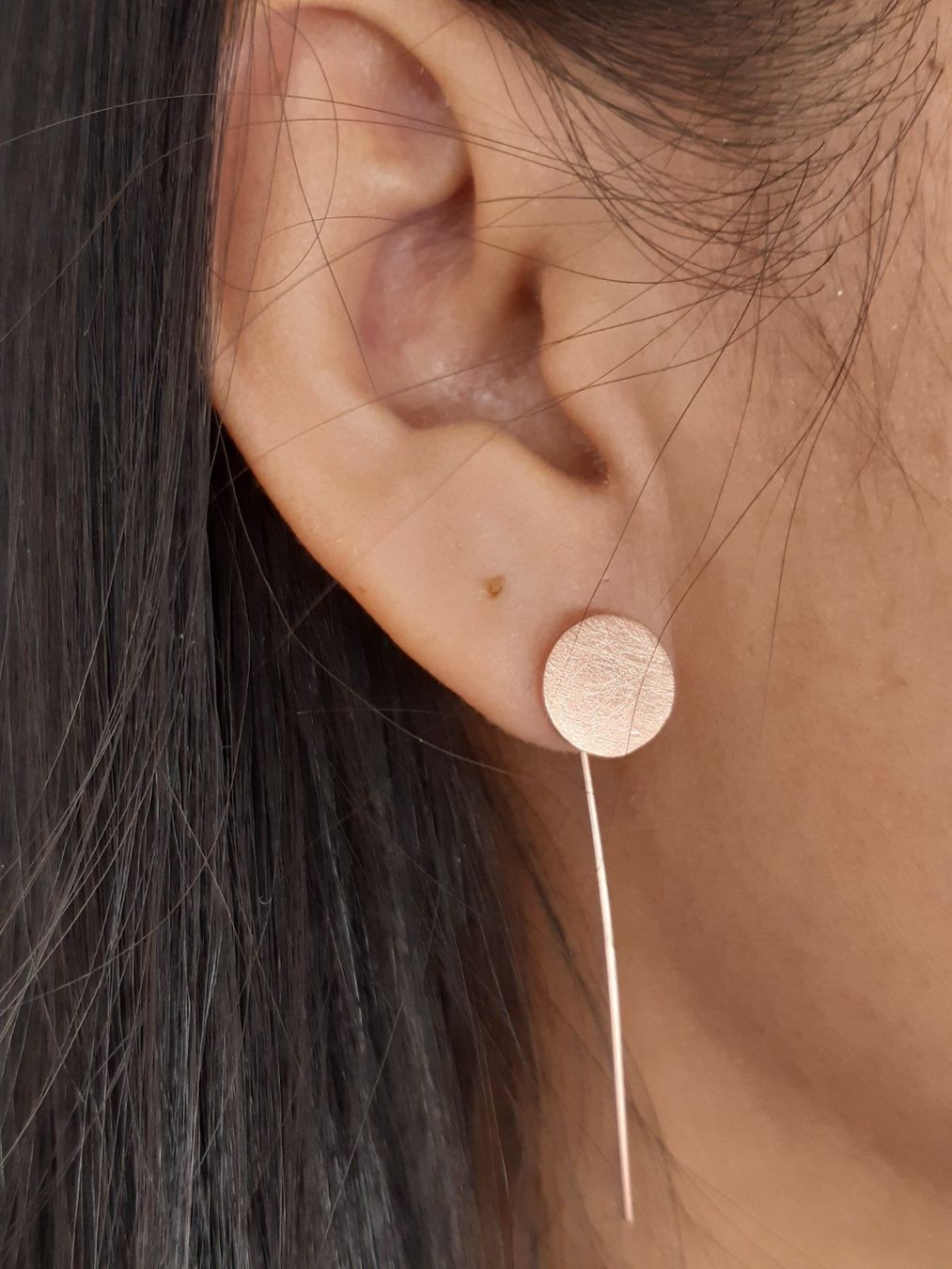Ohrringe & -stecker: Ohrringe Silber 925 / Rose Gold Coin – Neu und originalverpackt aus Einsiedeln von My__Way 4