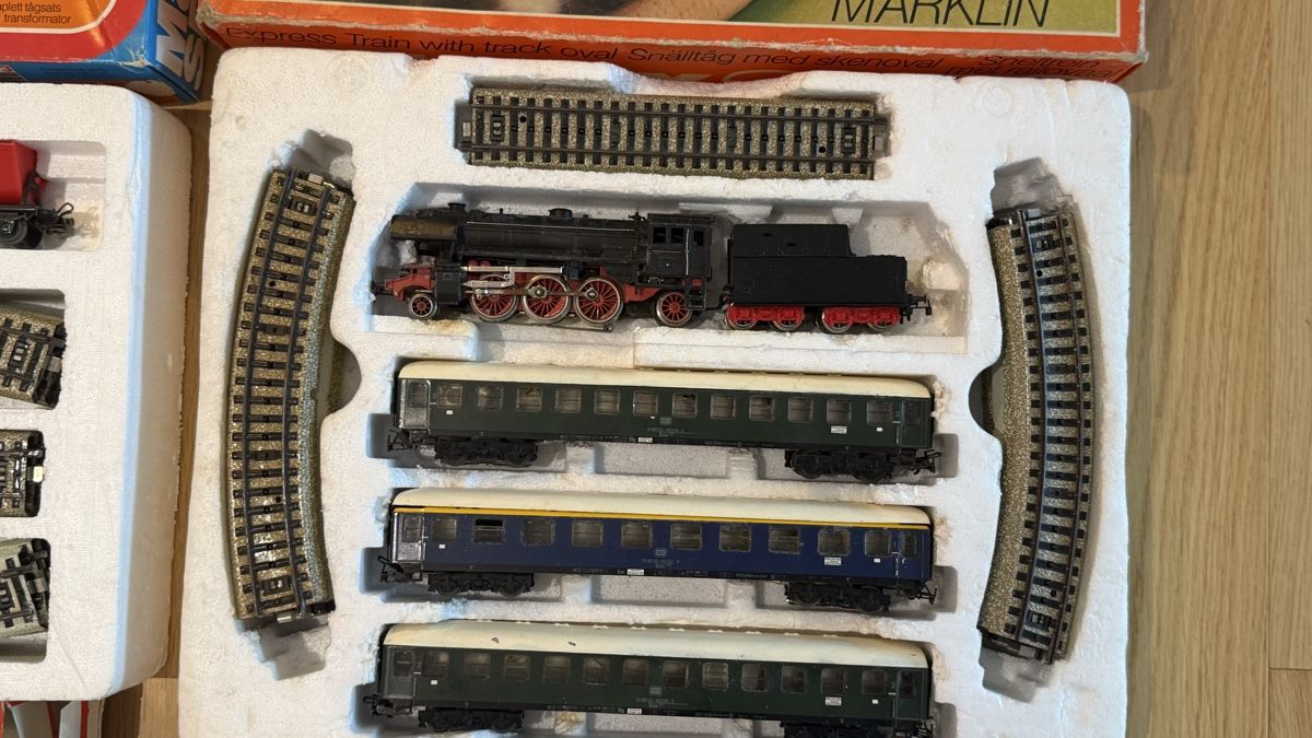 Märklin Modellini di ferrovie: Märklin Modelleisenbahn als Set – Usato da Udligenswil venduto da Renten 6
