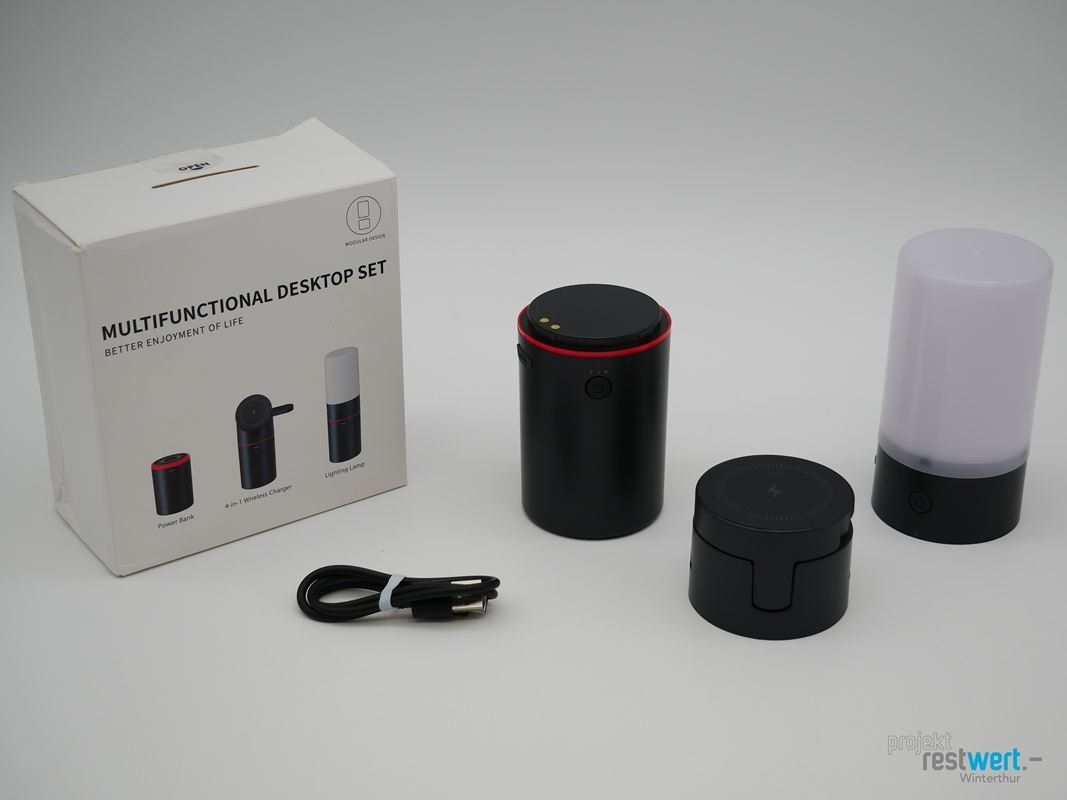 Ladegeräte: NONAME Multifunktionales Powerbank Set – Neu (gemäss Beschreibung) aus Winterthur von Restwert_Winterthur