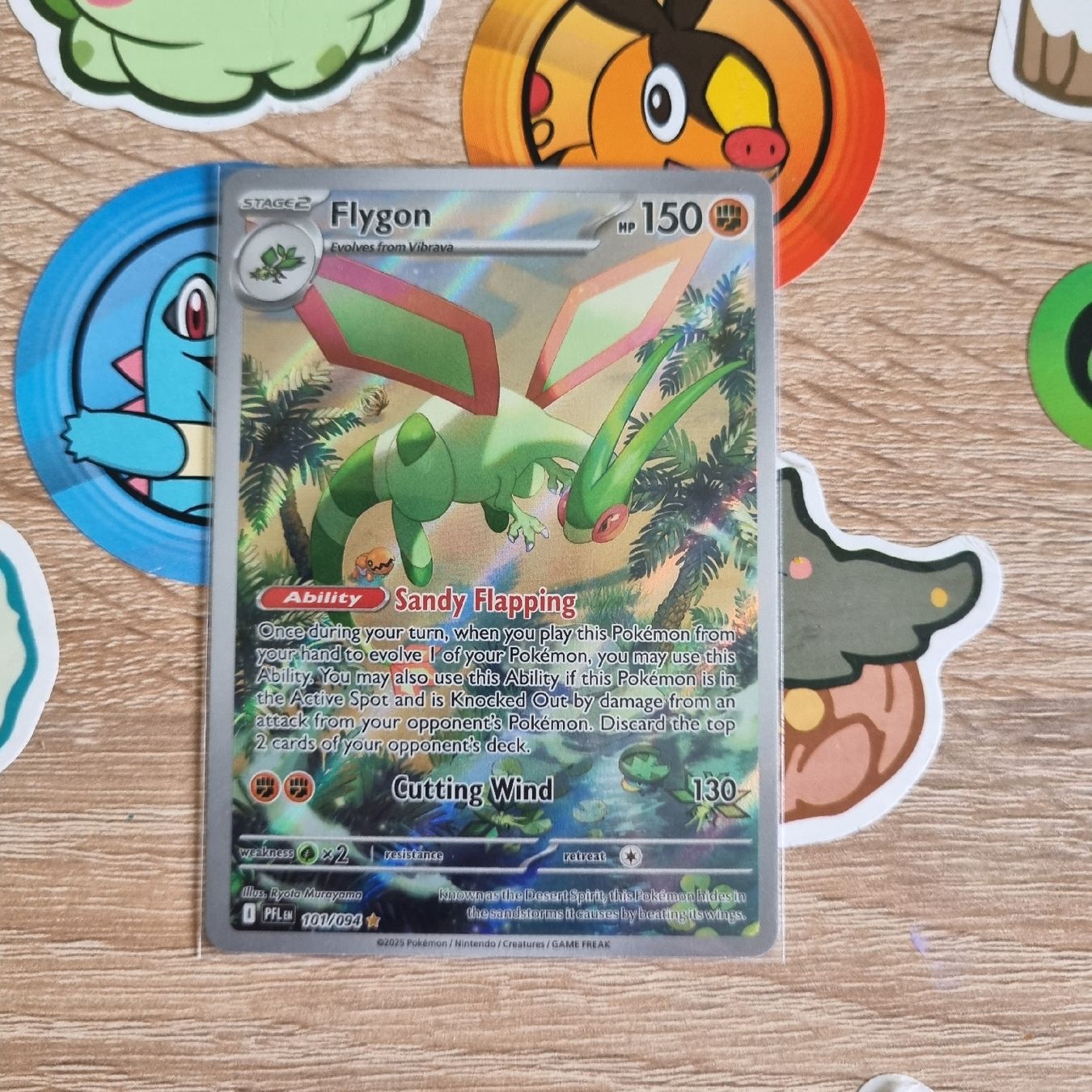 Pokémon Sammelbilder & Trading cards: Flaygon PFL – Neu (gemäss Beschreibung) aus St-Maurice von Woopersonal