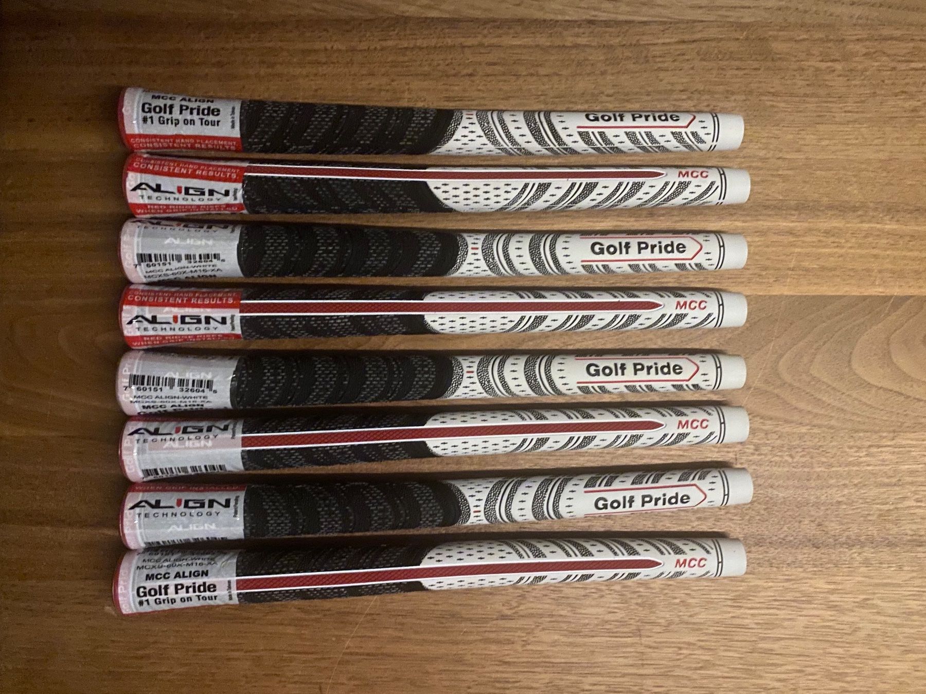 Schläger & Sets: 8x Golf Pride MCC Align Griffe Neu – Neu und originalverpackt aus Bern von mod18