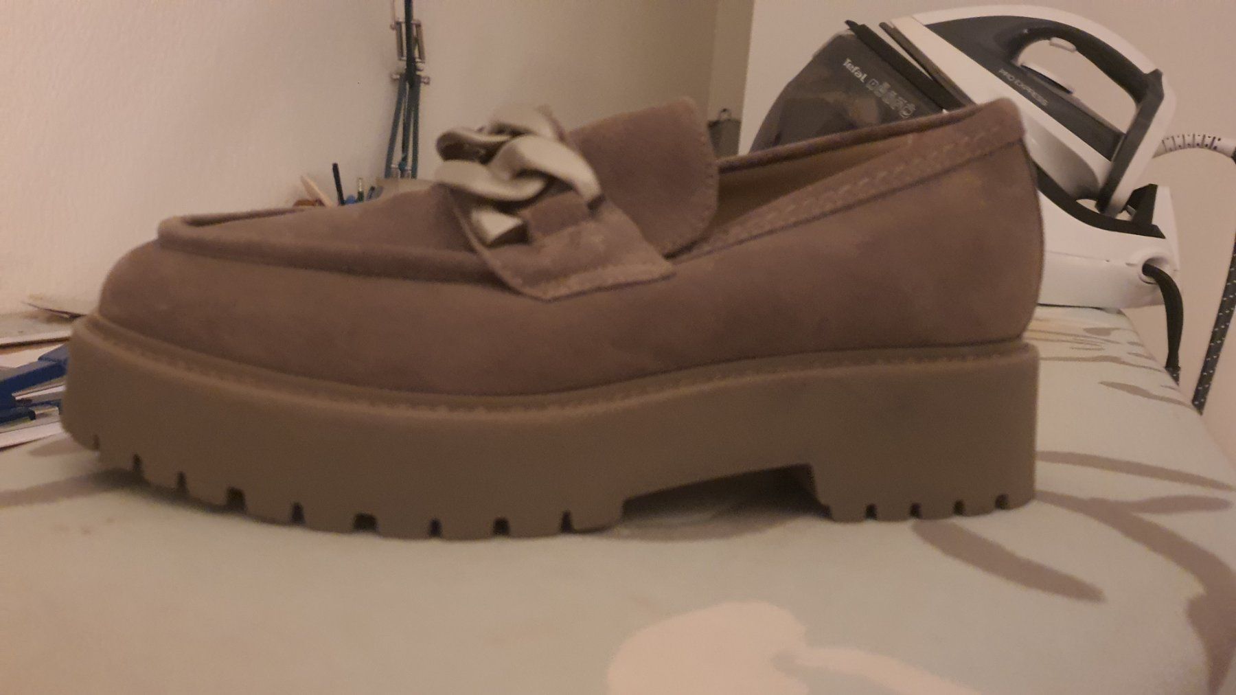 Chaussures femmes: Nero Giardini Wildleder Loafer Kette Gr.36 – Neuf (Voir description) à Hagendorn par 0tello68 2