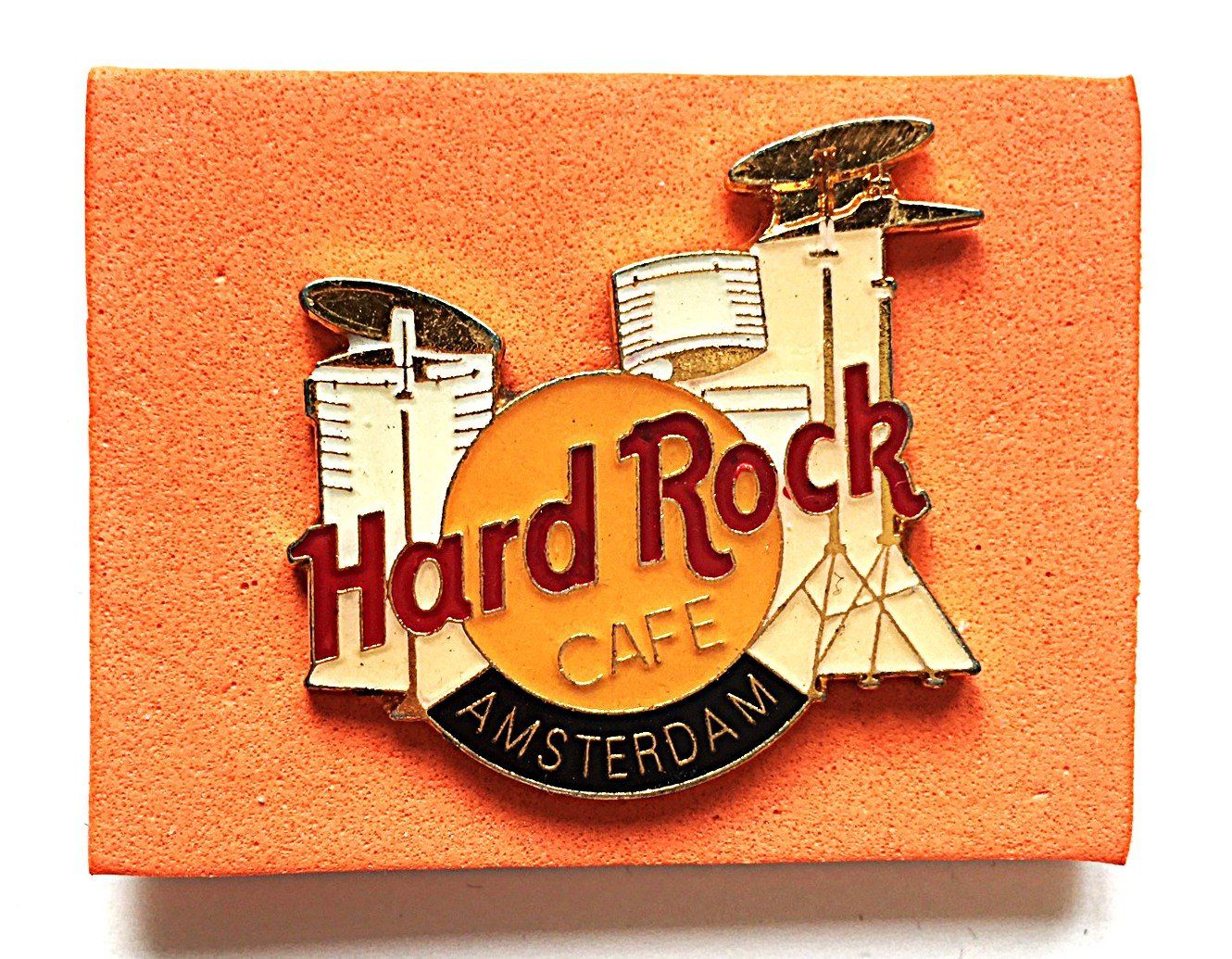 Placchette & Badge: 1 Pin Hard Rock Café,  AMSTERDAM – Usato da Oberaach venduto da feggi