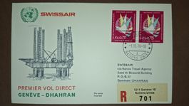 Swissair Genève - Dhahran 01.11.1976