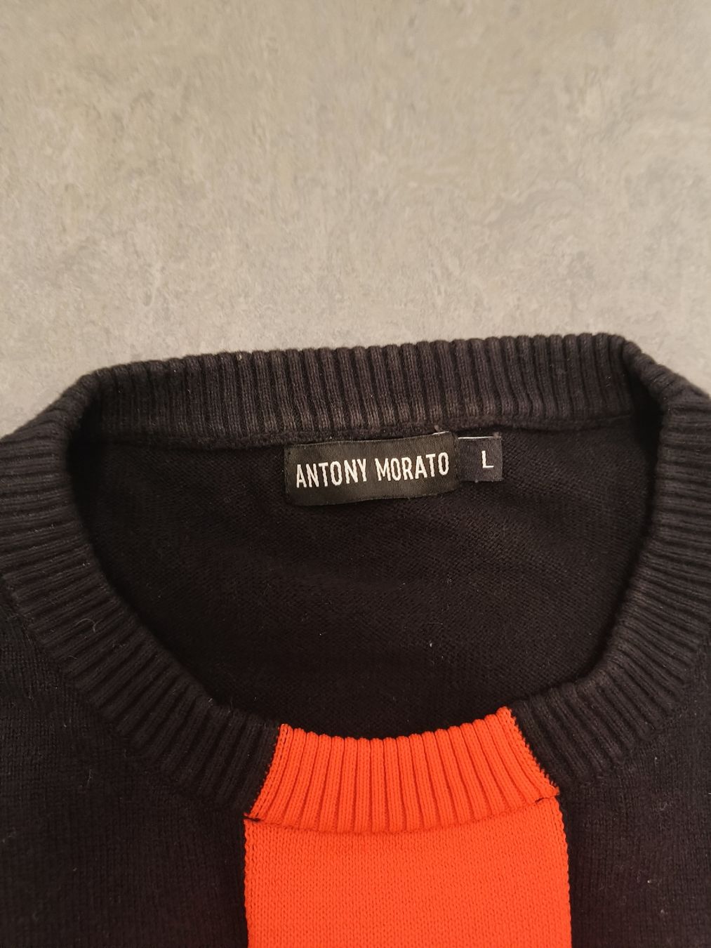 Maglioni & Felpe: Antony Morato Pullover Dunkelblau/Orange – Nuovo (secondo la descrizione) da Zürich venduto da anderey 1