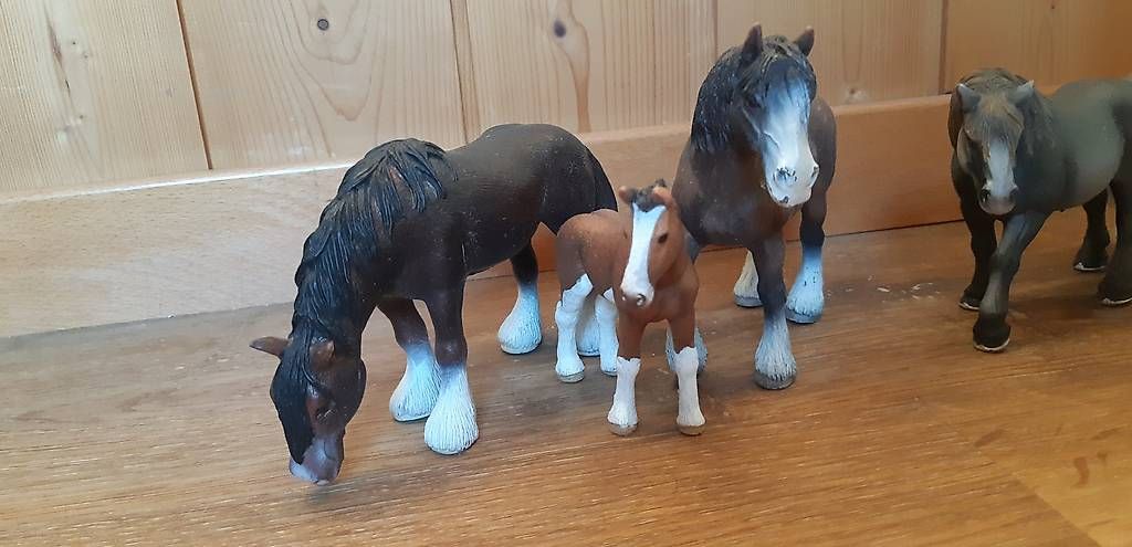 Schleich Giocattoli: Schleich Kaltblut Pferde – Usato da Rütihof venduto da ali_9tbw 1