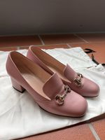 Gucci Pumps Leder Rosa mit Horsebit neuwertig