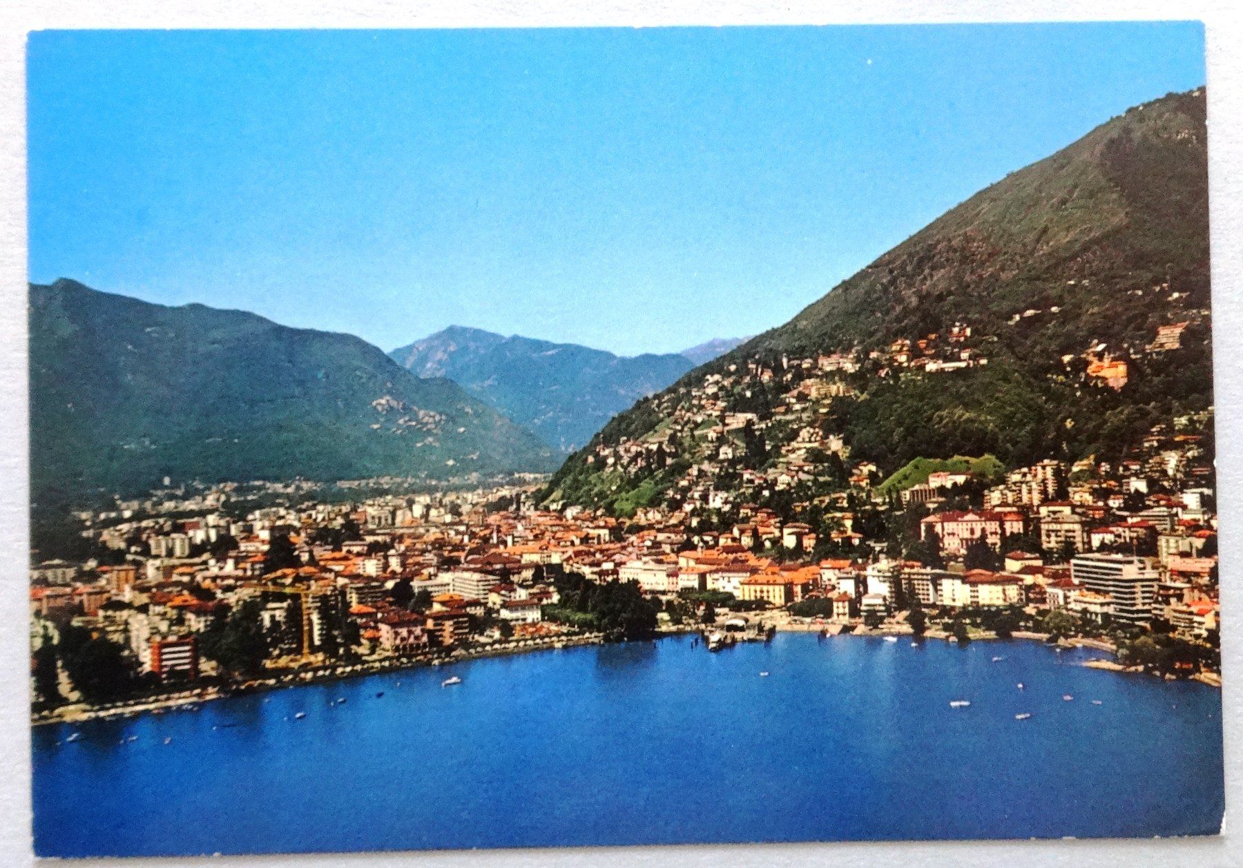 Ansichtskarten: Locarno (Lago Maggiore) – Gebraucht aus Fétigny von Billy2miny