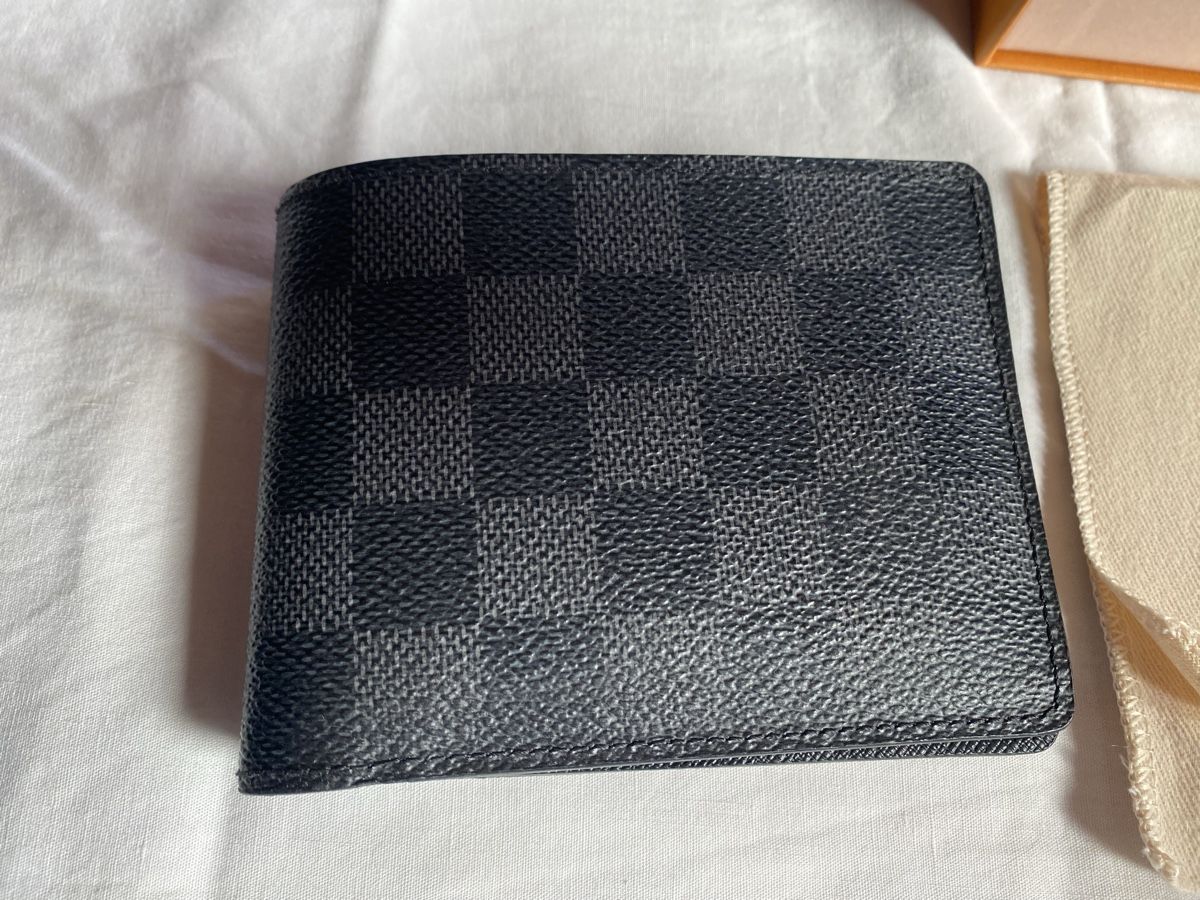 Louis Vuitton Brieftaschen: Louis Vuitton Damier Graphite Wallet - Like New! – Neu (gemäss Beschreibung) aus Buttikon SZ von Maxwelltime 5