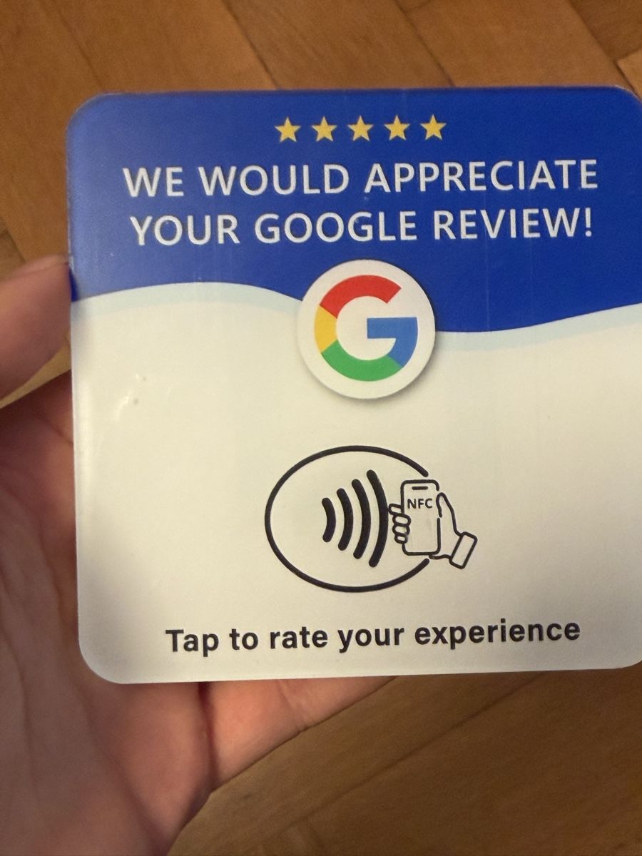Karten: Google Review Card – Neu und originalverpackt aus Basel von Diamondials