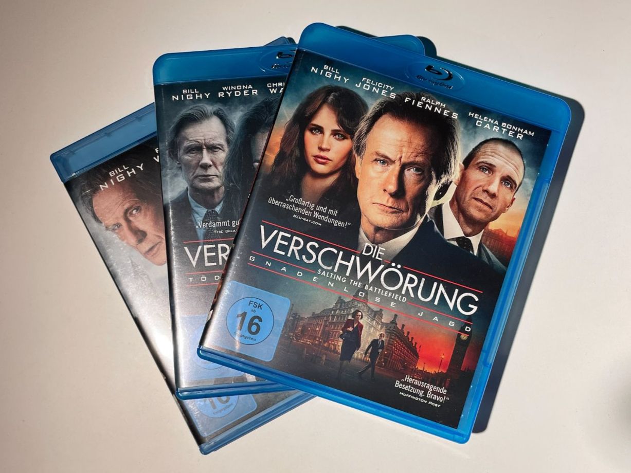 Tutti i DVDs: Blu-ray Trilogie "Die Verschwörung" – Usato da Dotzigen venduto da H-1994 3