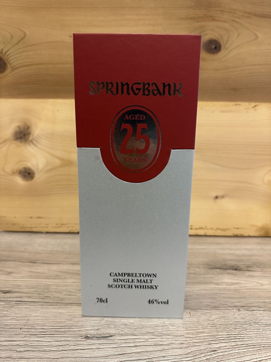 Springbank Spirituosen: Springbank 25 – Neu und originalverpackt aus Gossau SG von Tinu1972.