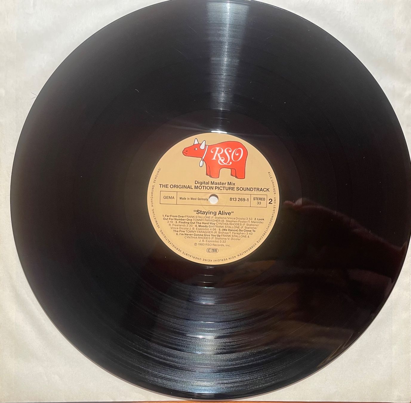 Dischi in vinile: Original Flasdance & Staying Alive, Soundtrack, 1983 – Usato da Niederweningen venduto da baghirac 5