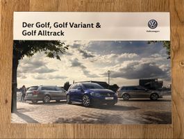 VW Golf Variant & Alltrack Prospekt - 2019
