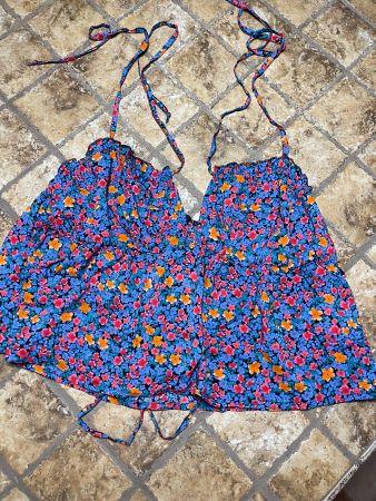 Tezenis Top  con strisce-M/L-nuovo-ottimo per vacanze
