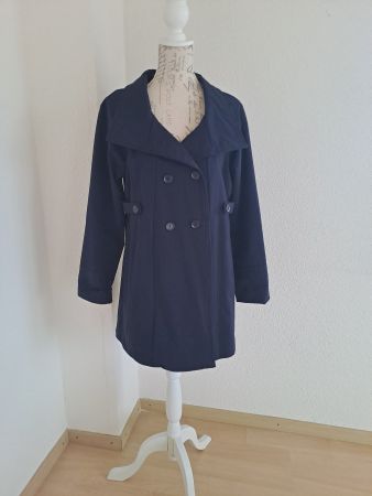 Trench coat bleu marine, marque Drive, taille L quasi neuf