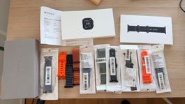 Apple Watch Ultra 3 Black Titanium with Extra Bands