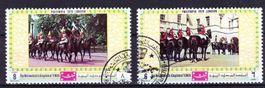 2 timbres Yemen - 1970 - Obl.