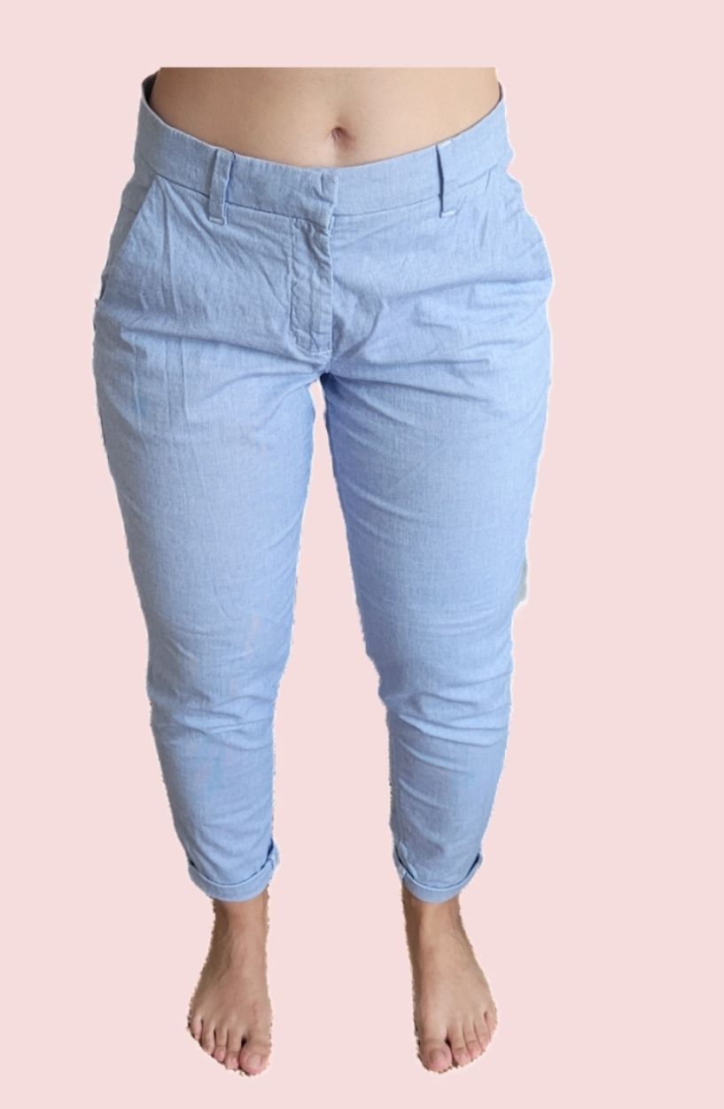 H&M Pantaloni: H&M Pantalon bleu clair H&M Taille 36 – Nuovo (secondo la descrizione) da Genève venduto da Tanaa_12
