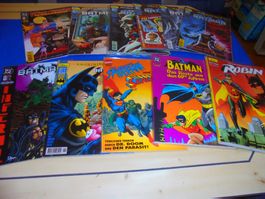 Ca. 73 div. COMICS /Batm/DC-/ JLA ectr./ Sonderb. NEU/Deutsc
