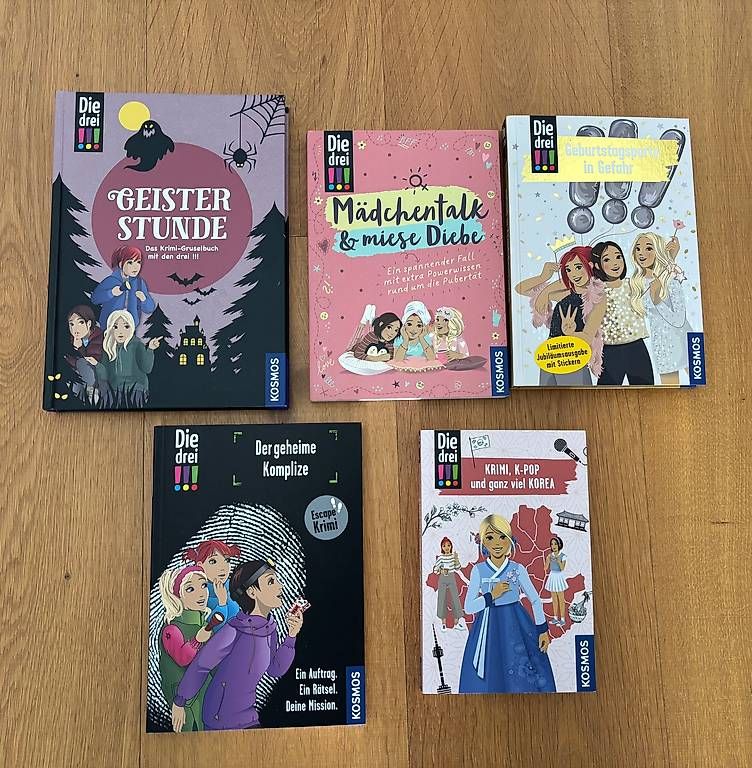 Libri: Bücherset Die drei !!! – Usato da Stetten SH venduto da Nicole_5