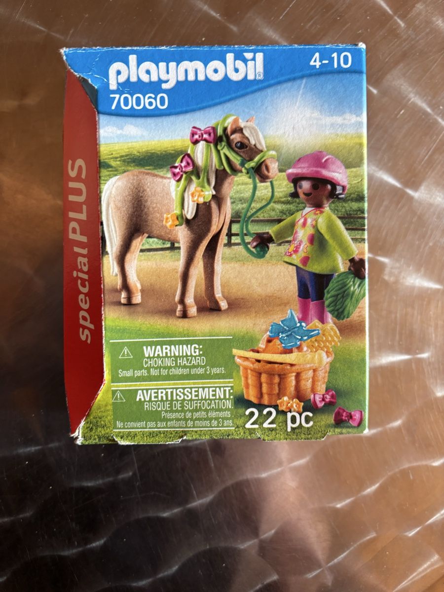 Playmobil Giocattoli: Playmobil Special Plus 70060 Pony u Mädchen – Usato da Lützelflüh-Goldbach venduto da NicoleL. 2