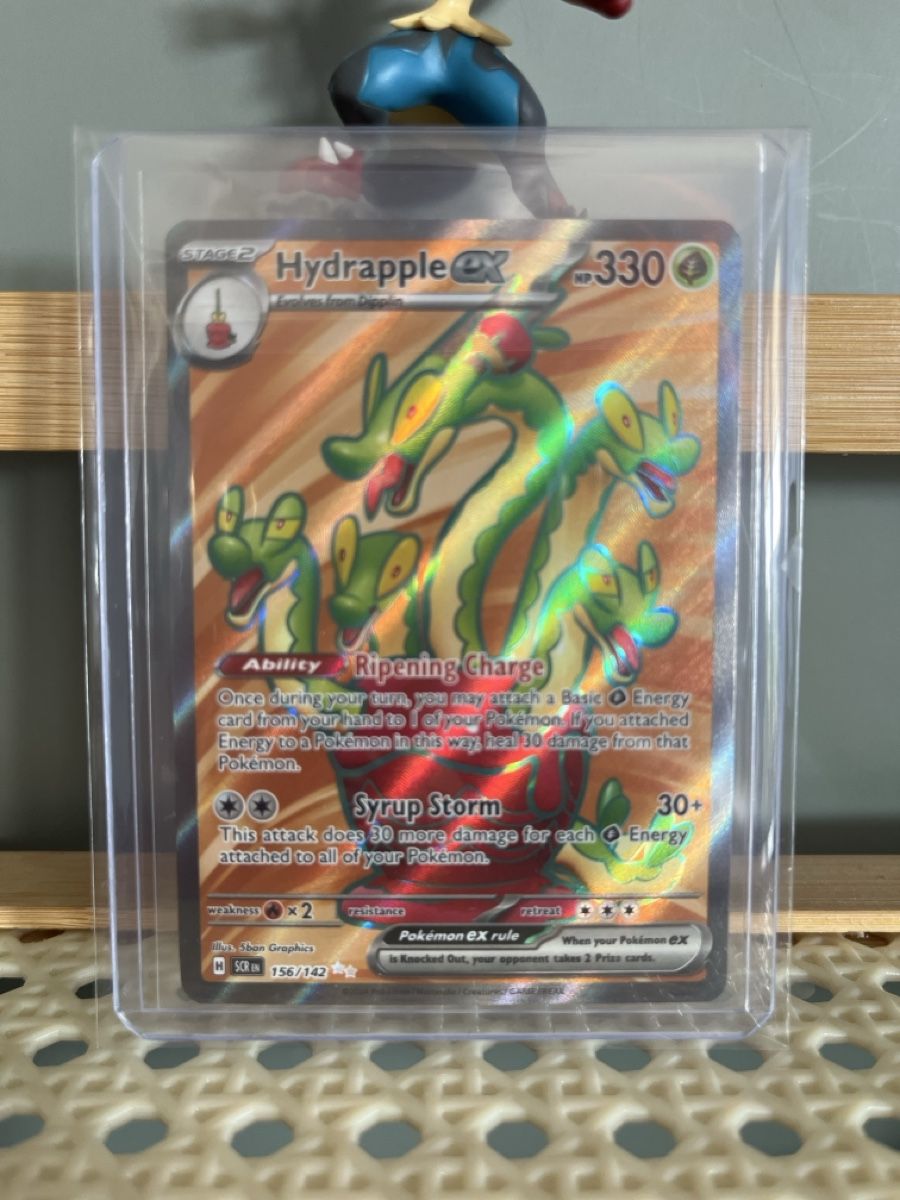 Pokémon Carte collezionabili: Hydrapple ex 156/142 Full Art Stellar Crown ENG  Original  – Usato da Au ZH venduto da curio.concept 1