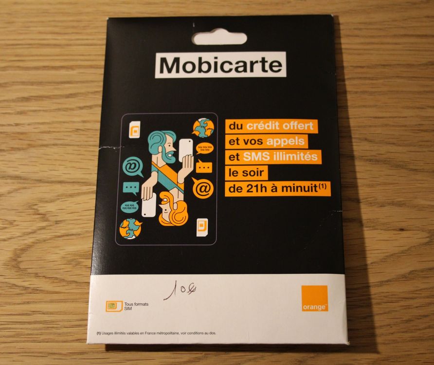 Orange France Mobicarte Kaufen auf Ricardo